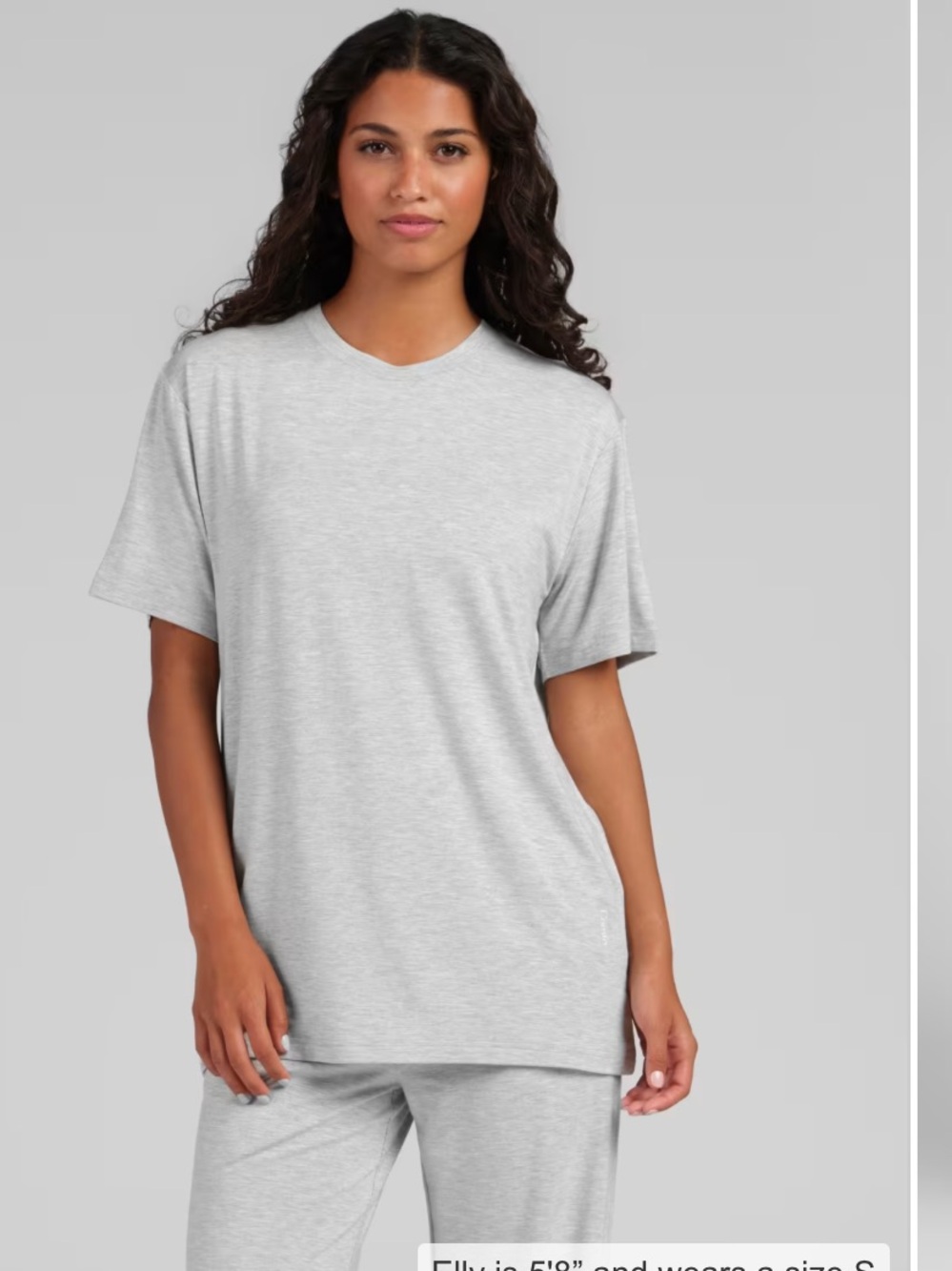 Comfrt Cloud  Tee Unisex  Size Medium Color Lt Heather Grey NWT